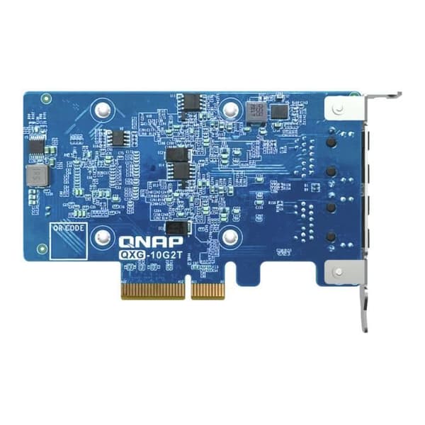 QNAP QXG-10G2T - Dual-port 10 Gbps nätverkskort - Marvell AQtion AQC107 chipset