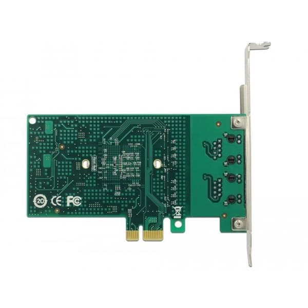 DeLOCK 89944 nätverkskort - Internt - PCI-E - Ethernet - 1000 Mbit/s