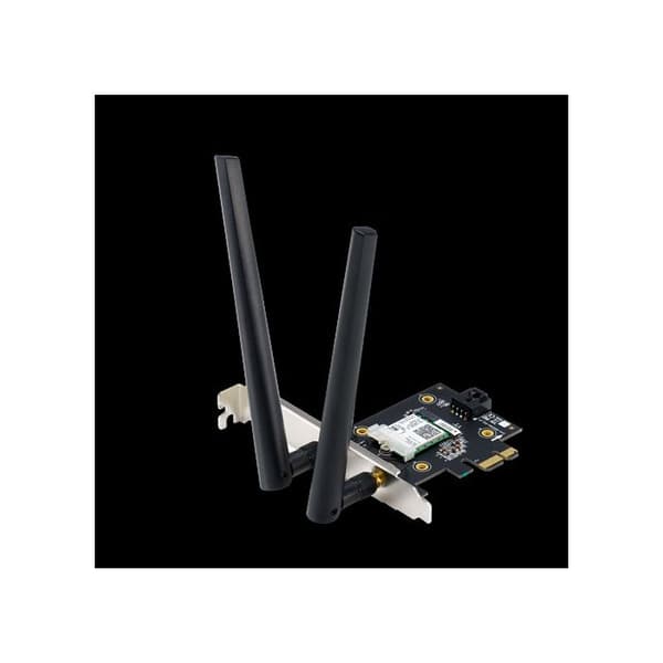 ASUS [PCE-AX3000] AX3000 [2402+574] Trådlös Dual Band PCI Express-adapter Bluetooth 5.0 WPA3 OFDMA &amp; MU-MIMO - 4718017516396