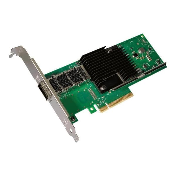 INTEL nätverksadapter - Ethernet Converged Network Adapter XL710-QDA1 - PCIe 3.0 x8 - 40 Gigabit QSFP+ x 1 Svart, Grön