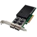 Miniatyrbild 1 av 2: Nätverkskort - DIGITUS - 40 Gigabit Ethernet - 2 portar QSFP+ - PCIe 3.0 - 40000 Mbps