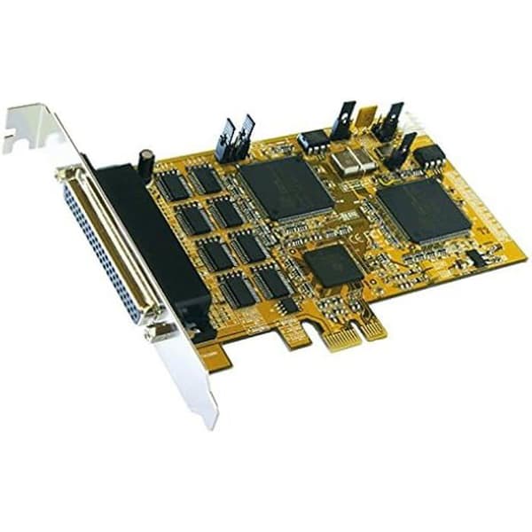 PCI-kort - EXSYS - EX-44098-2 - 8 x RS-232 - Kompatibel med Windows 2000/XP/2003 - Kabel ingår Gul
