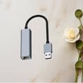 Miniatyrbild 4 av 4: INF ATO USB till Gigabit Ethernet-adapter - Grå, Kompakt Design