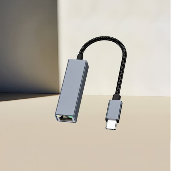 INF DK01 Type-C Gigabit Ethernet -sovitin - Tyylikäs ja nopea
