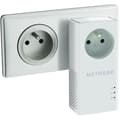 Miniatyrbillede 3 af 3: NETGEAR Pakke med 2 adaptere 2000 Mbit/s - 2 porte 10/100/1000 RJ45 - Med integreret stik PLP2000-100FRS