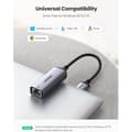 Miniatyrbild 3 av 4: UGREEN USB 3.0 till RJ45 1000 Mbps Gigabit Ethernet USB-adapter aluminium