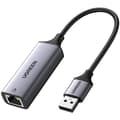 Miniatyrbild 1 av 4: UGREEN USB 3.0 till RJ45 1000 Mbps Gigabit Ethernet USB-adapter aluminium