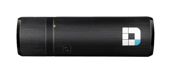 D-Link AC1200 WLAN 867 Mbit/s Svart