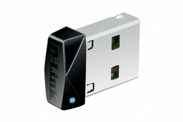 D-Link DWA-121 nätverkskort WLAN 150 Mbit/s Svart