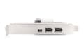 Miniatyrbild 3 av 3: Digitus PCI Express-kort, Firewire 1394a (3+1 portar)