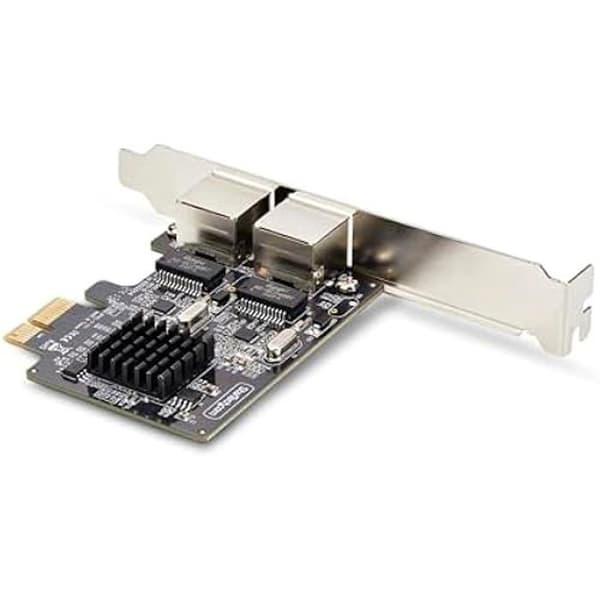 PCIe Nätverkskort - StarTech.com - 2 Ports - 10/100/1000Mbps - Wake-on-LAN - VLAN - Jumbo Frames 9K