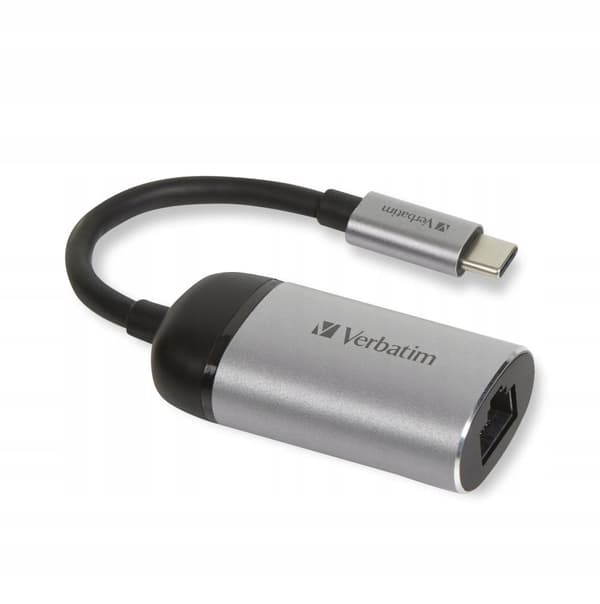 Verbatim USB-C - Gigabit Ethernet -kaapeli, 49146