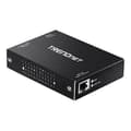 Miniatyrbild 1 av 3: TRENDnet TPE-E100 Network Repeater - Nätverk (RJ-45) - 10/100/1000Base-T - Väggfäste