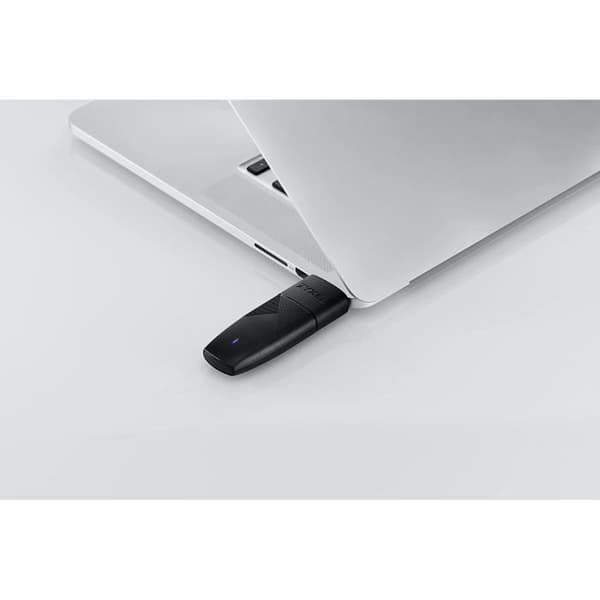 USB Wifi-adapter - Zyxel - NWD7605 - AX1800 - Svart - 2.4 GHz och 5 GHz