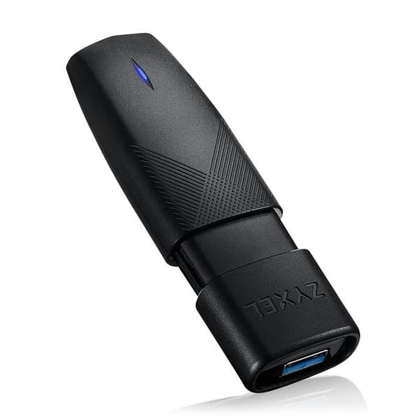 USB Wifi-adapter - Zyxel - NWD7605 - AX1800 - Svart - 2.4 GHz och 5 GHz