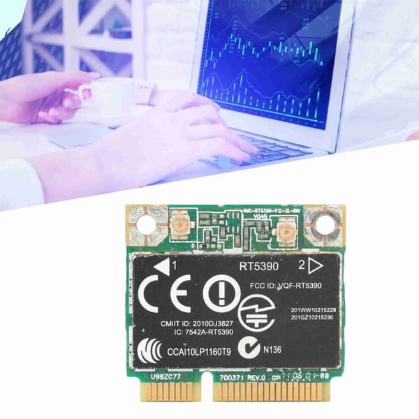 trådløs netværksadapter wifi-adapter til hp-computer RT5390 SPS 630703-001 mini pcie 802.11n