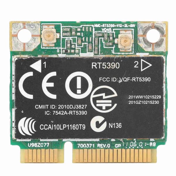 trådløs netværksadapter wifi-adapter til hp-computer RT5390 SPS 630703-001 mini pcie 802.11n