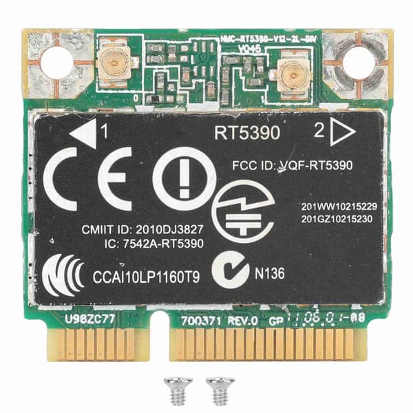 trådløs netværksadapter wifi-adapter til hp-computer RT5390 SPS 630703-001 mini pcie 802.11n