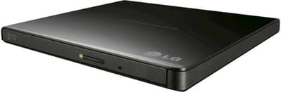 LG Slim Extern DVD-brännare, Svart