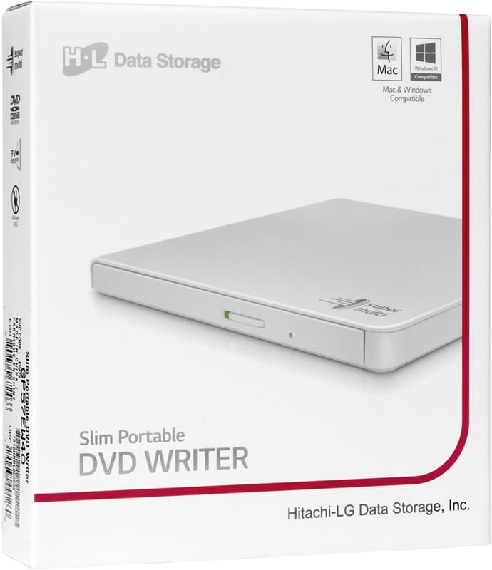 Lg Slim Extern Dvd Brannare Vit Cdon Lg Slim Extern Dvd Brannare Vit Cdon