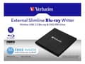 Miniatyrbillede 3 af 3: Verbatim Mobile Blu-ray Rewriter USB 3.0