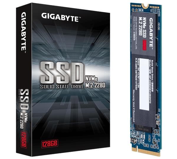 Gigabyte NVMe SSD M.2 128GB PCIE 3.0 x4