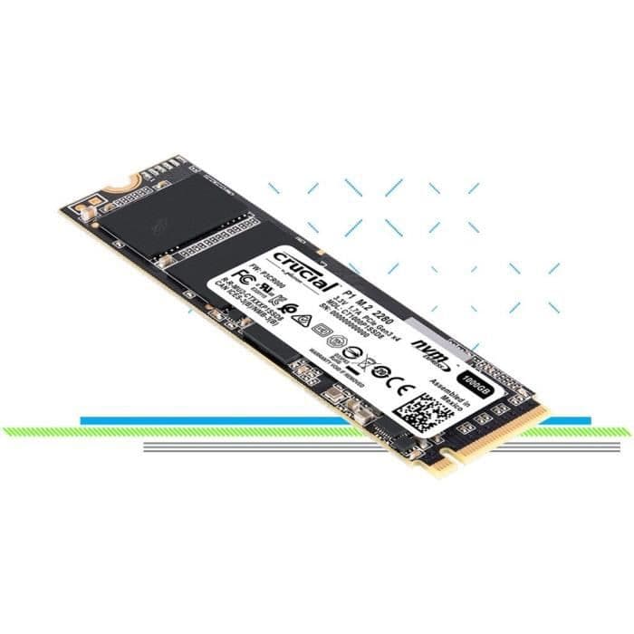 CRUCIAL - Intern SSD - P1 - 1TB - M.2 (CT1000P1SSD8)