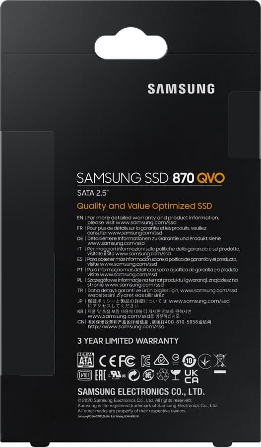 Samsung 870 QVO 2TB