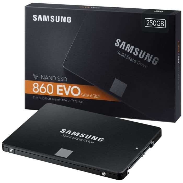 SAMSUNG - Intern SSD - 860 EVO - 250 GB - 2,5 (MZ-76E250B / EU)