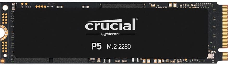 Afgørende P5, 1 TB, M.2, 3D NAND NVMe™ PCIe® M.2 SSD
