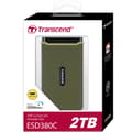Miniatyrbillede 9 af 9: Transcend Portabel SSD ESD380C USB-C 2TB (R/W 2000 MB/s)