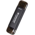 Miniatyrbillede 3 af 5: Transcend Portabel SSD ESD310C USB-C 256 GB (R1050/W950) Svart