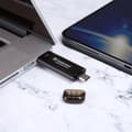 Miniatyrbillede 4 af 5: Transcend Portabel SSD ESD310C USB-C 256 GB (R1050/W950) Svart