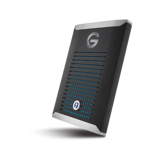 G-Technology GTECH Bärbar SSD Thunderbolt3 500GB Svart