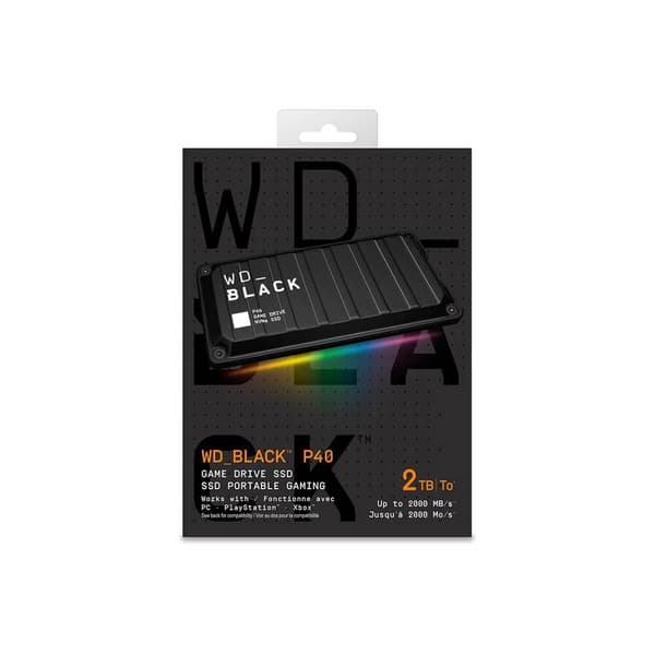 Western Digital WD Black P40 Game Drive SSD 2TB