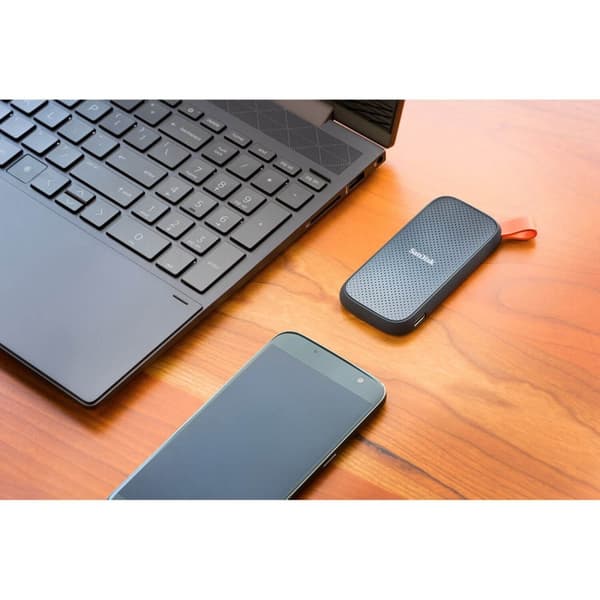 SanDisk Bærbar SSD 2TB Opptil 800MB/s