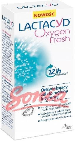 Lactacyd Fresh Oxygen Refreshing Gel for intimate hygiene 200ml