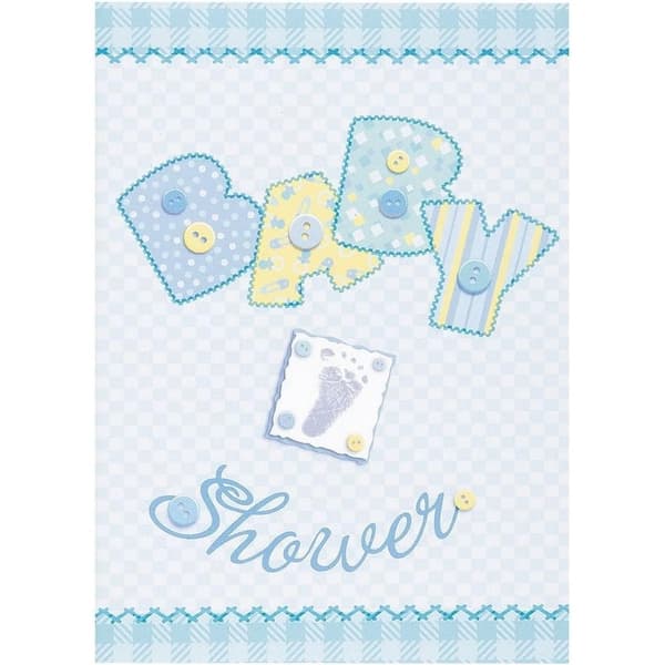 Unique Party Stitch Baby Shower Invitations (Pack of 8)