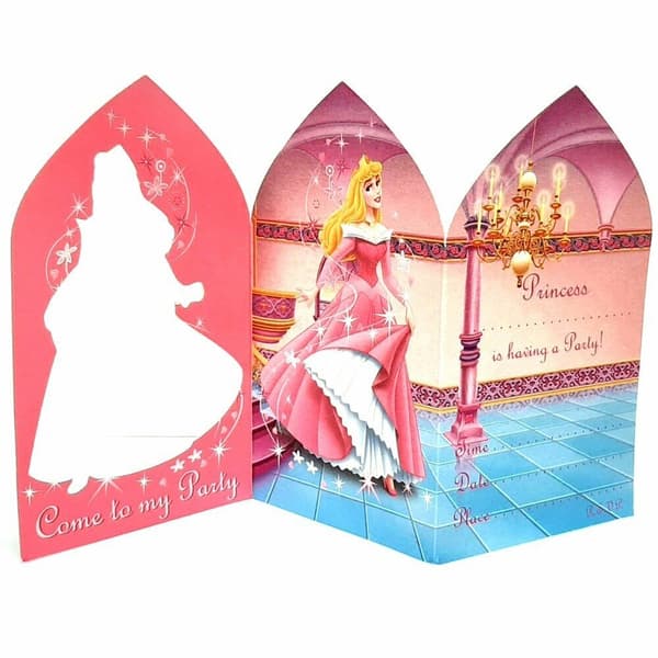 Disney Princess Magic Cinderella Invitations (Pack of 6)