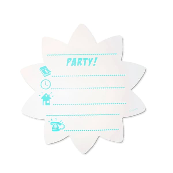 Moana Flower Invitations (Pack of 6)
