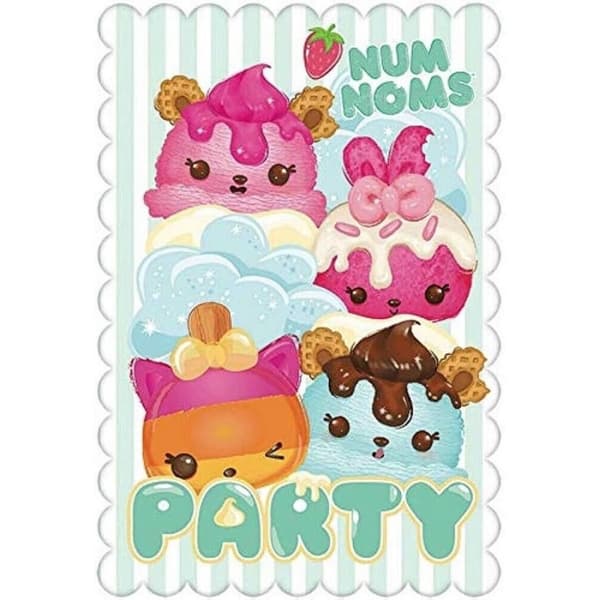Num Noms Card Invitations (Pack of 8)