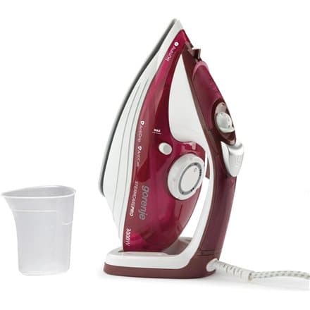 Gorenje | Steam Iron | SIH3000RBC | Steam Iron | 3000 W | Water tank capacity 350 ml | Continuous steam 40 g/min | Steam boost performance 105 g/min |
