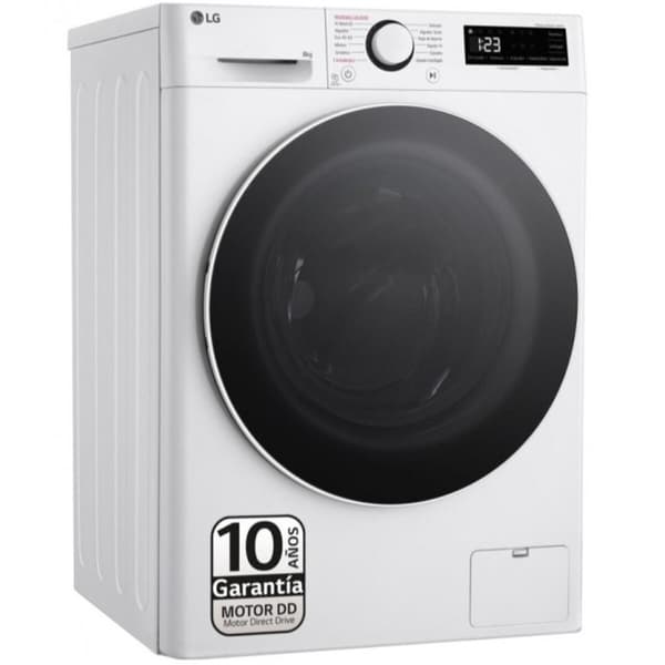 Tvättmaskin LG F2WR5S08A0W 60 cm 1200 rpm 8 kg