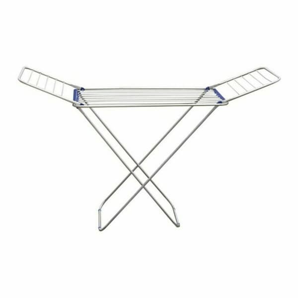 Klädhängare hopfällbar Confortime Aluminium Silvrig Blå 175 x 55 x 110 cm (6 antal)
