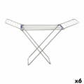Miniatyrbild 1 av 2: Klädhängare hopfällbar Confortime Aluminium Silvrig Blå 175 x 55 x 110 cm (6 antal)