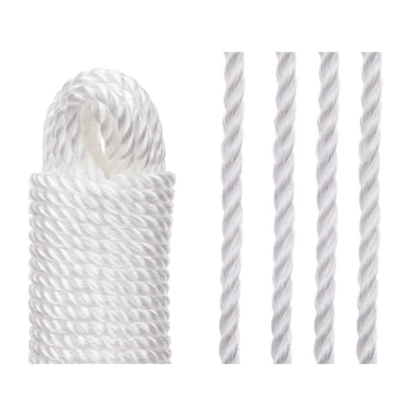 Tvättlina Vit Plast 20 m (24 antal)