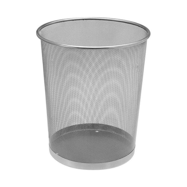 Metallisk Papperskorg 29,5 cm - Hållbar och snygg design för ditt kontor eller hem. Håll ordning med stil!