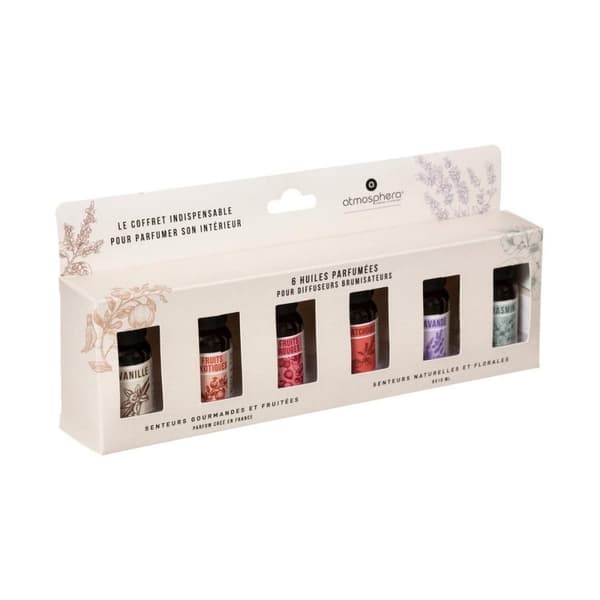 Eteriske olier Atmosfære 15 ml (6 dele) - Ren og naturlig olieblanding for en harmonisk atmosfære.