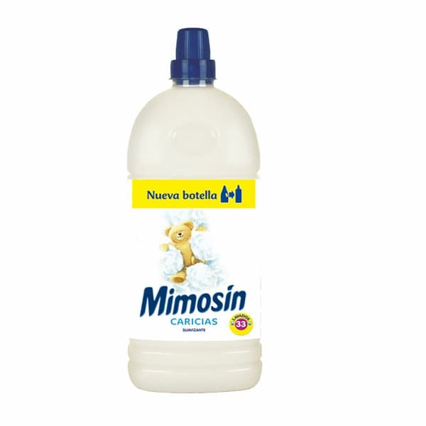Mimosin Caricias 2 L Sköljmedelkoncentrat för mjuka och doftande kläder. Skyddar tyger och ger långvarig fräschör.