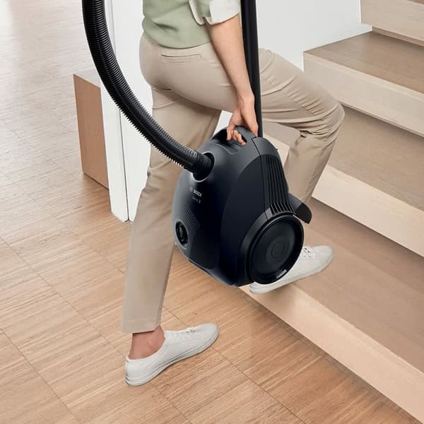 Imuroija pussilla BOSCH BGBS2LB1 3,5 L Musta 600 W – Tehokas imuri pussilla, 3,5 L tilavuus, 600 W teho.